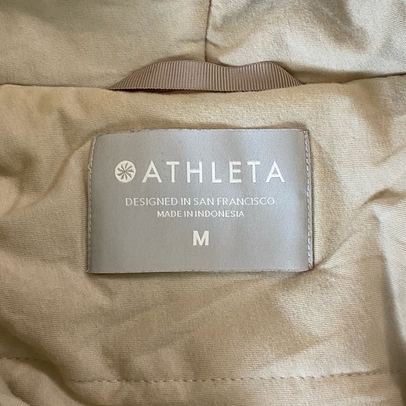 Athleta Ritual Faux Fur jacket large new - Picture 13 of 13